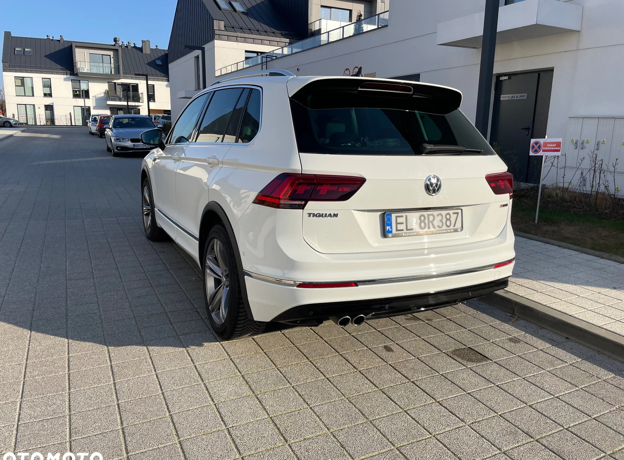Volkswagen Tiguan cena 134000 przebieg: 47151, rok produkcji 2019 z Łódź małe 92